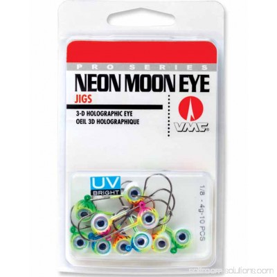 VMC Neon UV Bright Moon Eye Jig Kit